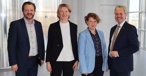 Eine Delegation aus Bremen informierte sich über den Berufsschullandtag.