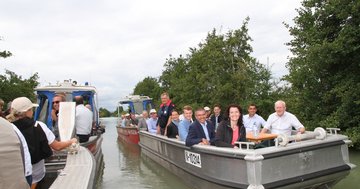 Bootstour auf dem Marchfeldkanal