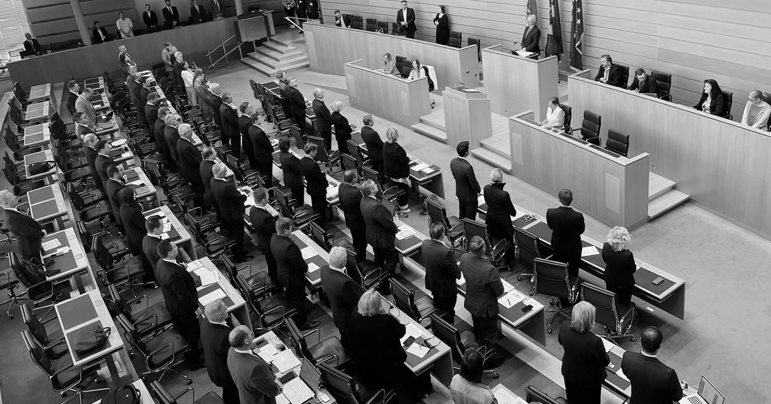 Trauerminute Landtag II