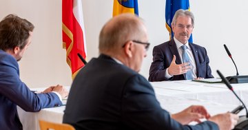 Großes Bild anzeigen In der Präsidiale wurde die Vorgehensweise präsentiert