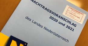 Der Nachtragsvoranschlag für die Jahre 2020 und 2021 wurde beschlossen.